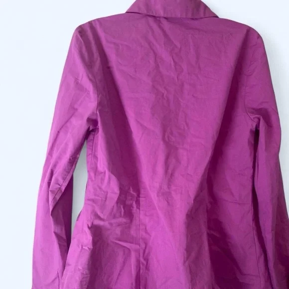 Purple button-up shirt with a relaxed fit Worthington 4 - Picture 2 of 4